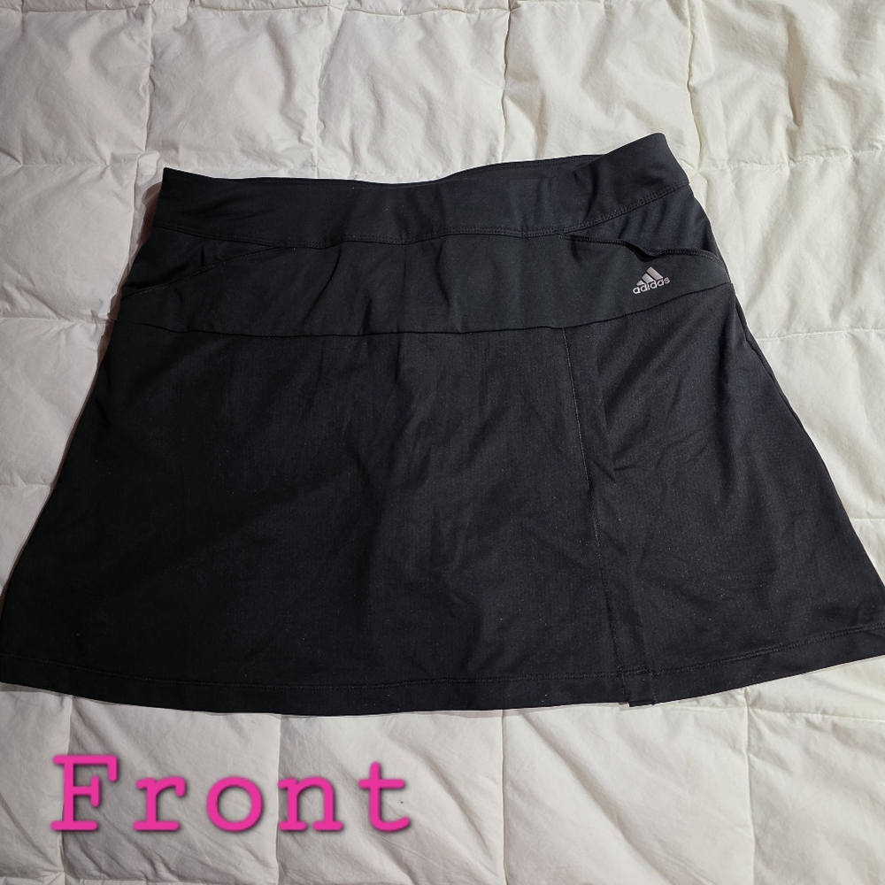 Adidas Black Pink Short Skort. - Picture 4 of 13